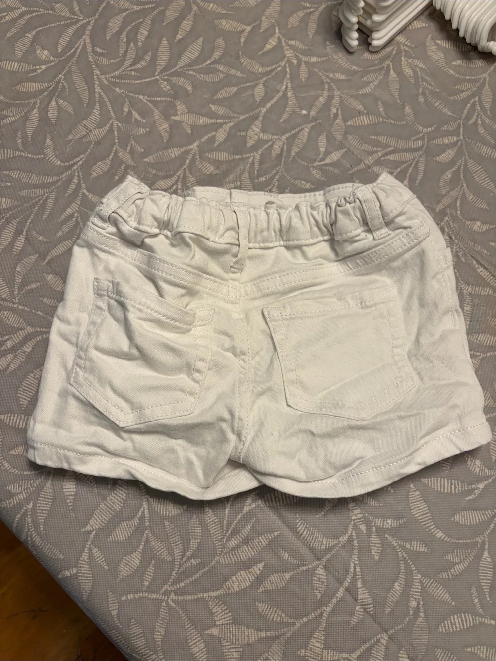 The Children's Place White Denim Jean Shorts